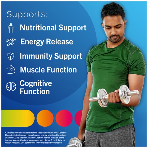 Centrum Men Multivitamins & Vitamin Tablets, 30s