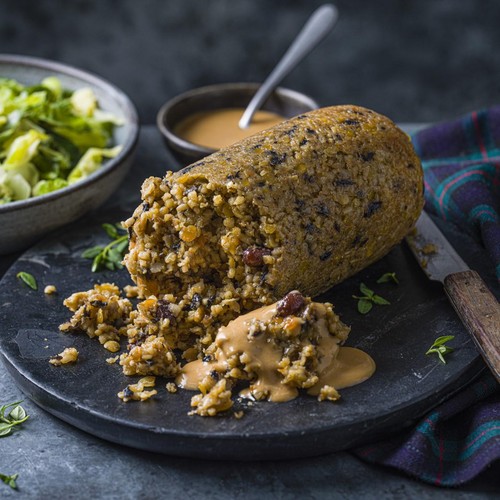 M&S Scottish Spiced Vegetable & Lentil Haggis