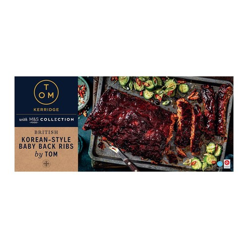 M&S Collection Korean-Style Baby Back Ribs by Tom