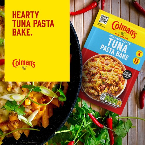Colman's Tuna Pasta Bake Recipe Mix