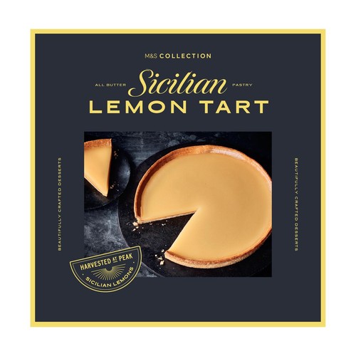 M&S Collection All Butter Pastry Sicilian Lemon Tart