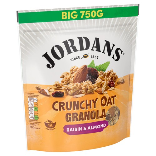 Jordans Crunchy Oat Granola Raisin & Almond Breakfast Cereal