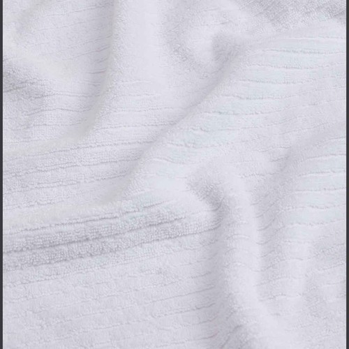 M&S Cotton Quick Dry Towel, Bath Towel, White
