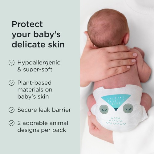 Kit & Kin Hypoallergenic Nappies Size 1 (2-5kg)