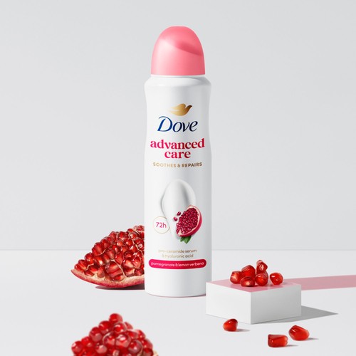 Dove Women Advanced Antiperspirant Deodorant Pomegranate Aerosol