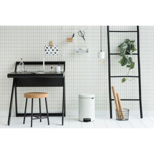 Brabantia NewIcon Pedal Bin 12 Litre White