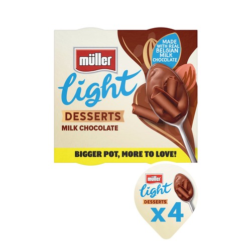 Muller Light Desserts Milk Chocolate