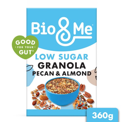 Bio&Me Granola Low Sugar, Naturally Gut-Loving Prebiotic