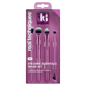 real techniques eyeconic essentials brush set 5 piece