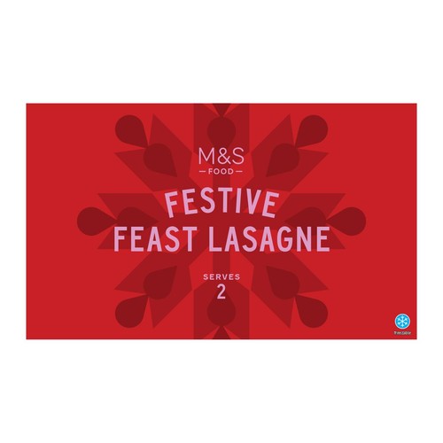 M&S Turkey Lasagne Serves 2