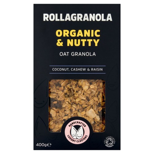Rollagranola Organic and Nutty Oat Granola