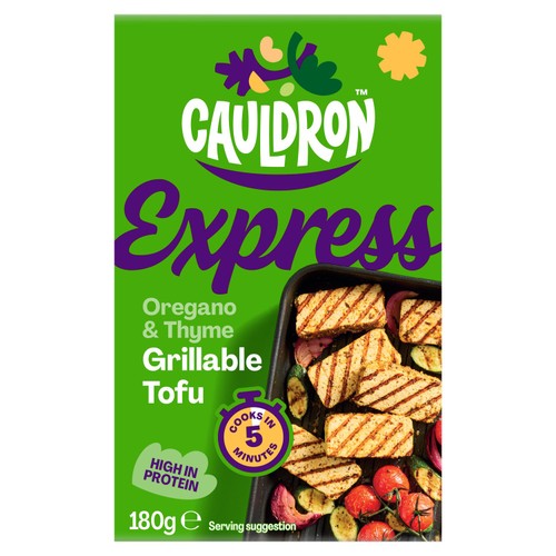 Cauldron Organic Express Oregano & Thyme Tofu 180g