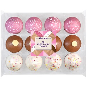 12 Iced Fairy Cakes