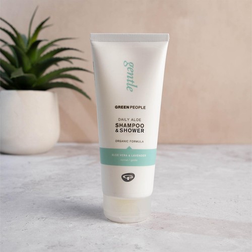 Green People Organic Shampoo & Shower Wash Daily Aloe