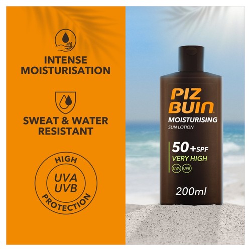 Piz Buin Moisturising Sun Lotion SPF50+