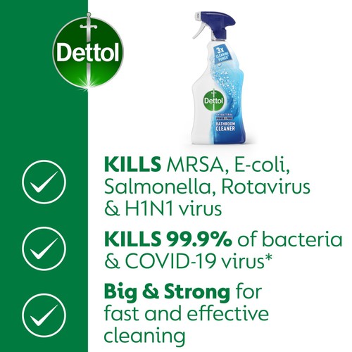 Dettol Antibacterial Limescale Bathroom Cleaner Spray