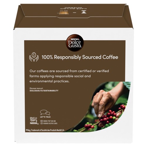 Nescafe Dolce Gusto Cafe Au Lait Intenso Pods