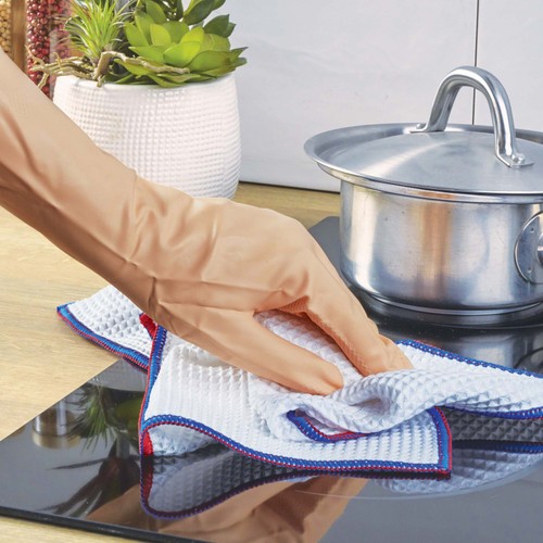 Spontex Long Lasting Microfibre Kitchen Cleaning Cloths