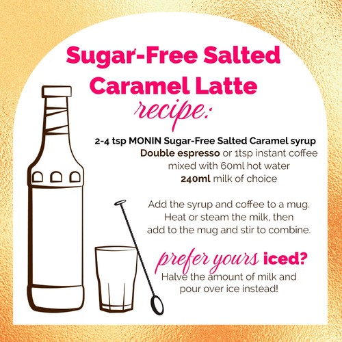 Monin No Added Sugar Salted Caramel