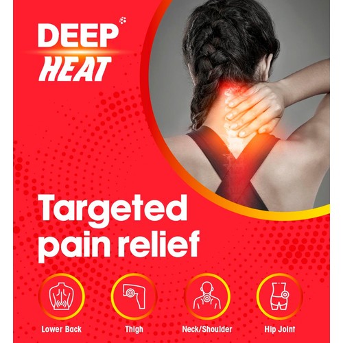 Deep Heat Pain Relief Heat Patches