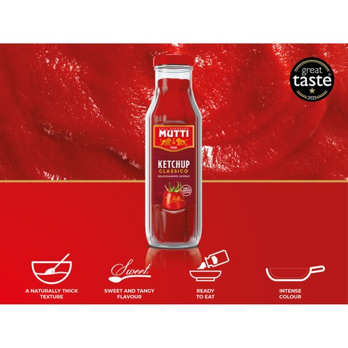 Mutti Italian Classic Tomato Ketchup 