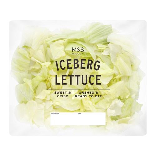 M&S Iceberg Lettuce Washed & Ready