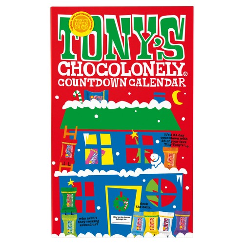 Tony's Chocolonely Countdown Fairtrade Calendar