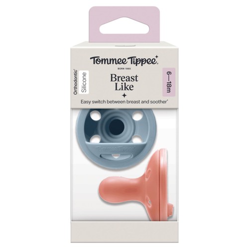 Tommee Tippee Breastlike Soothers 6-18m