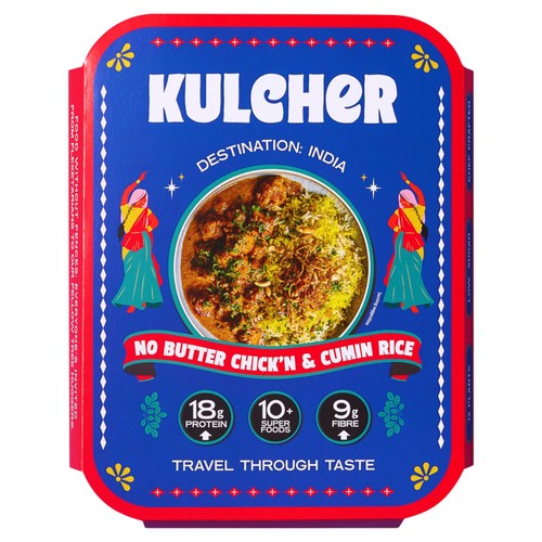 Kulcher No-Butter Chick'n with Cumin Rice