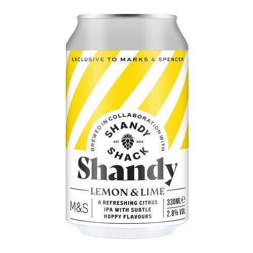 M&S Lemon & Lime Shandy