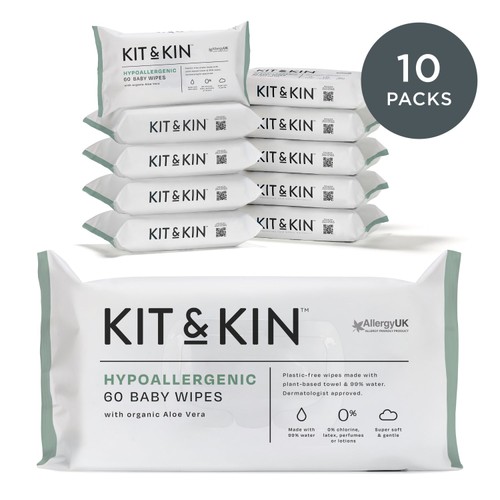 Kit & Kin Hypoallergenic Baby Wipes Multipack