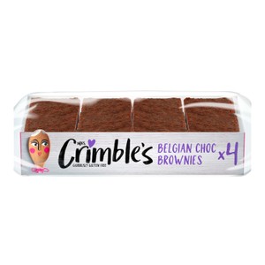 Mrs Crimble's Gluten Free Belgian Choc Brownies