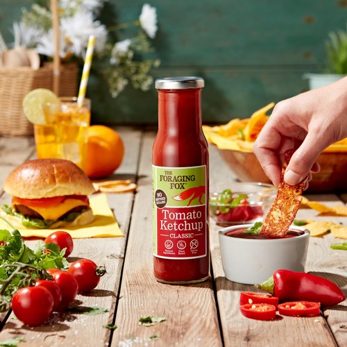 The Foraging Fox Spicy Tomato Ketchup