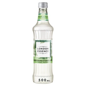 London Essence Co. Blood Orange & Elderflower Tonic Water Cans