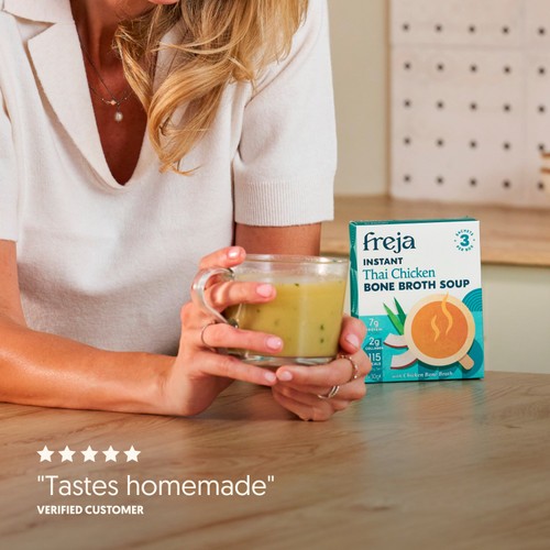 Freja Instant Thai Chicken Bone Broth Soup