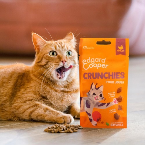 Edgard & Cooper Natural Cat Treat Crunchies with Chicken