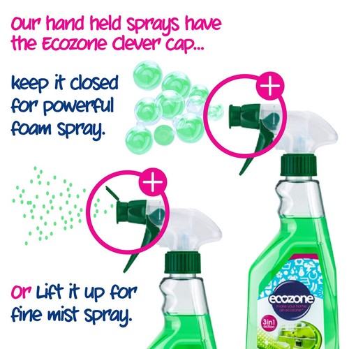 Ecozone 3 in 1 Anti-Bacterial Multi Surface Cleaner Aloe & Cucumber