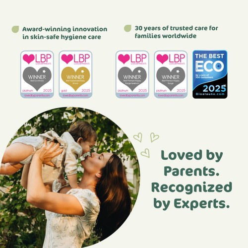 Naty Compostable Wipes Unscented Triple Pack