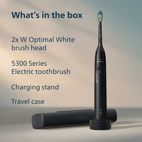 Philips Sonicare 5300 Series Black Electric Toothbrush