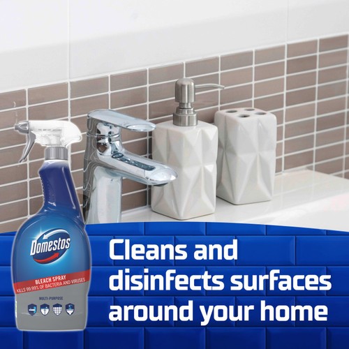 Domestos Bleach Cleaner Spray Multi-Purpose 
