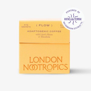 London Nootropics Flow Adaptogenic Coffee with Lion's Mane and Rhodiola
