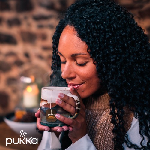 Pukka Organic Licorice & Cinnamon Tea 20 Home Compostable Herbal Tea Bags