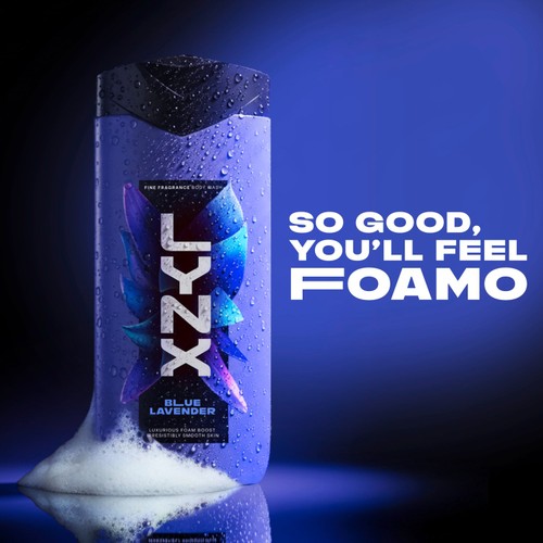 Lynx Fine Fragrance Blue Lavender Shower Gel