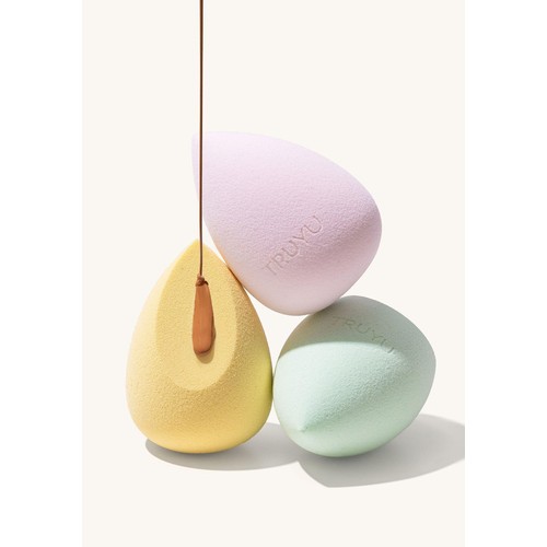 TRUYU Blending Makeup Sponge Trio