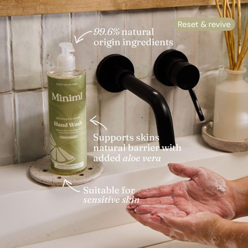 Miniml Hand Wash Refreshing Lime & Basil