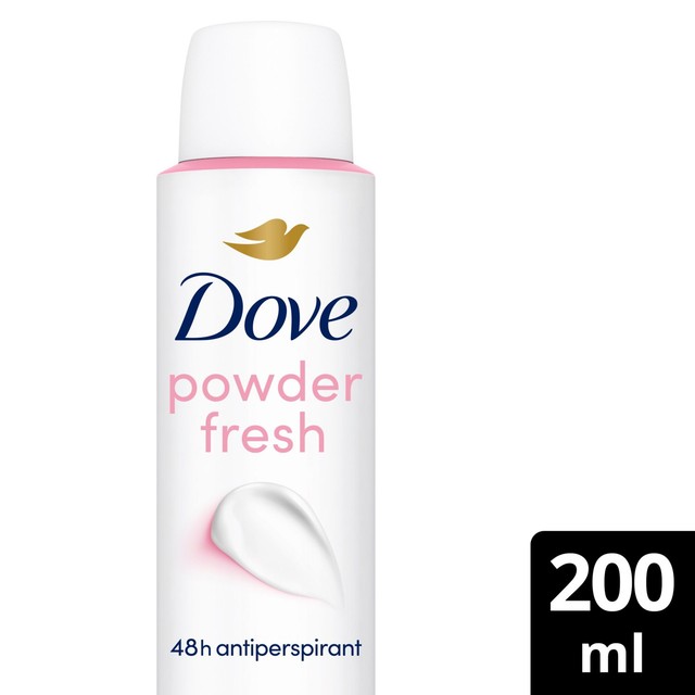 Dove Women Powder Anti-Perspirant Deodorant Aerosol Spray 200ml