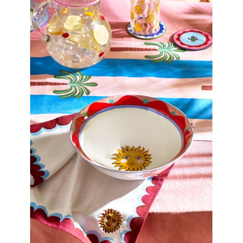 Eleanor Bowmer Electric Coast Sun Serve Bowl