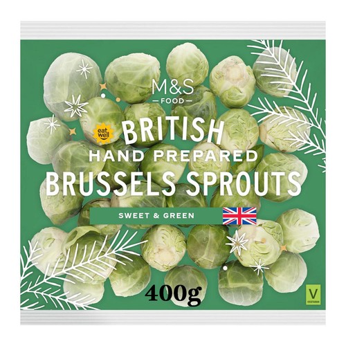 M&S British Prepped Brussels Sprouts
