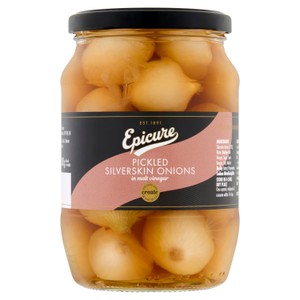 Epicure Pickled Silverskin Onions In Malt Vinegar