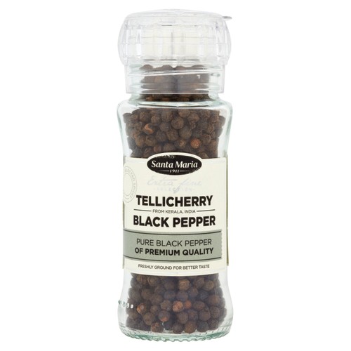 Santa Maria Tellicherry Black Pepper Grinder